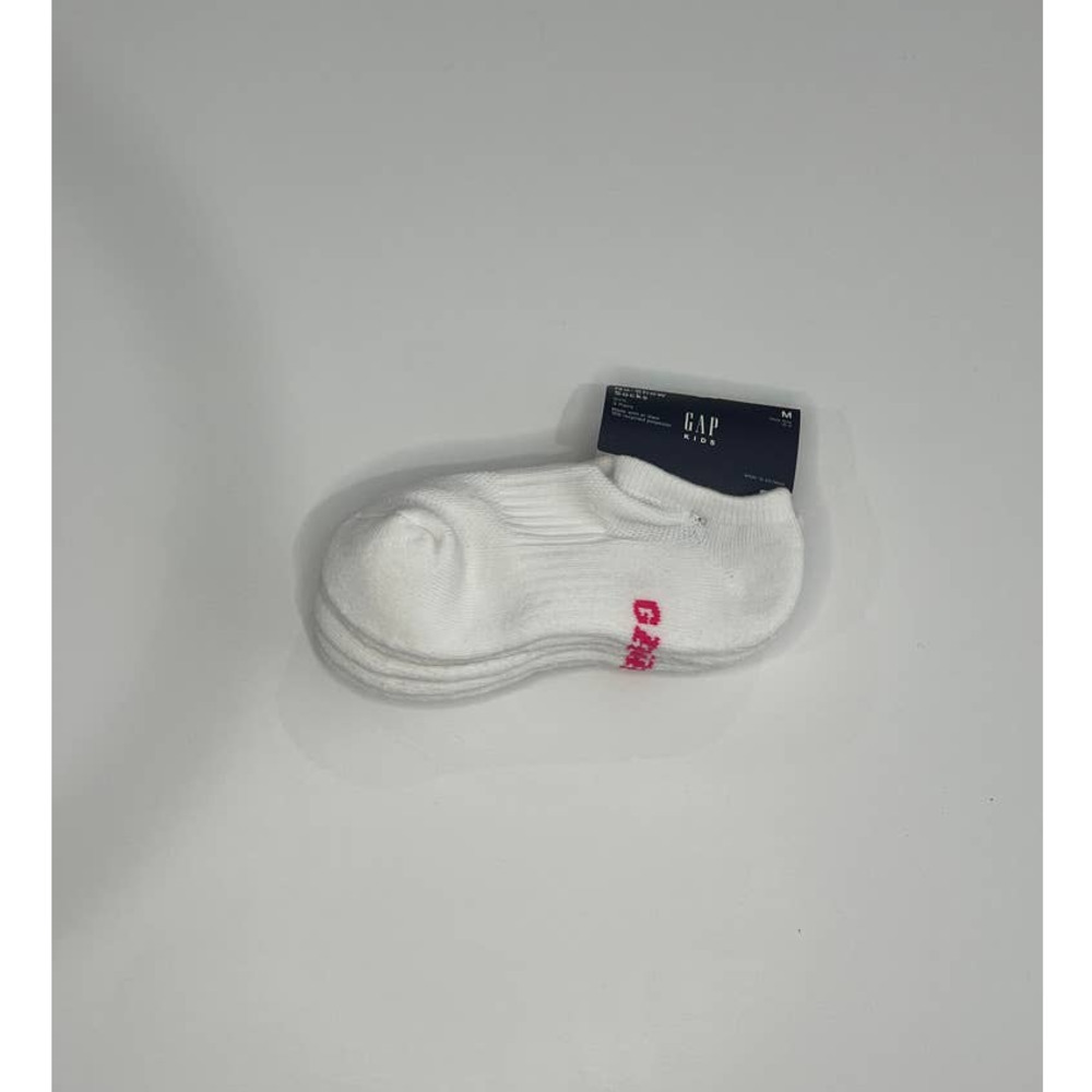 Gap No Show Socks 3 Pack Kids Sz M NWT​​